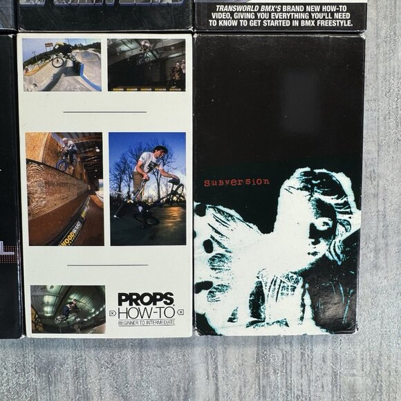 7 BMX VHS Flatland Animal Made In Taiwan Standard Covert Operation Subversion - Picture 4 of 13